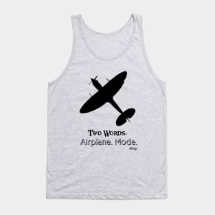 TW: Airplane Mode Tank Top